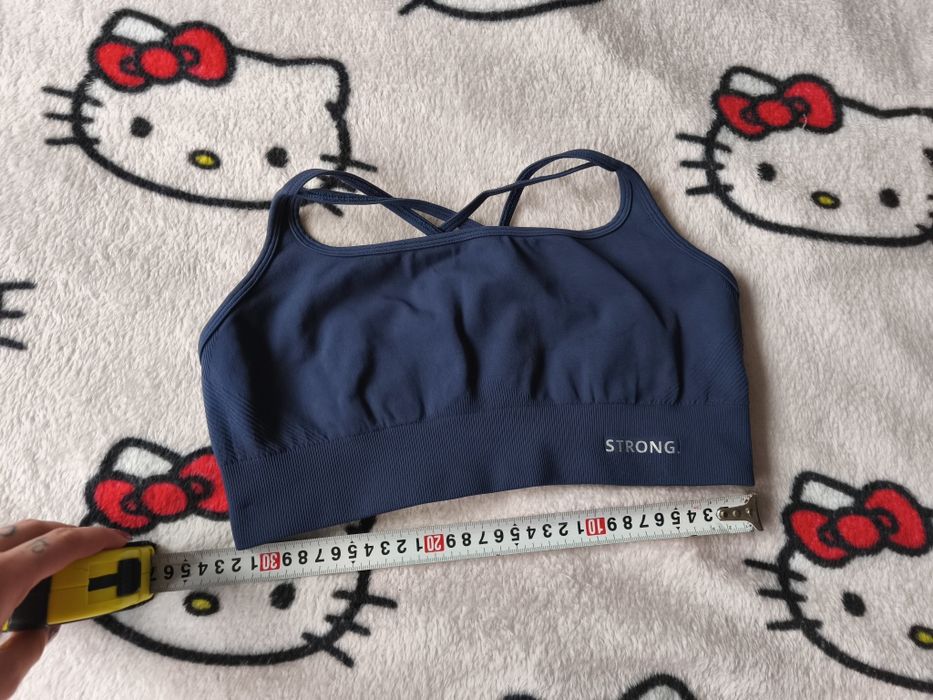 Biustonosz sportowy Strong Point Navy Blue L 40