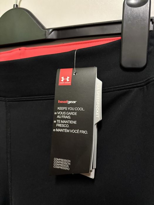 Legginsy Termoaktywne Do Biegania Under Armour Speedpocket Compression