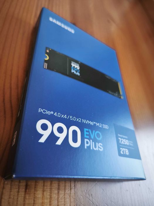 Samsung 990 EVO Plus 2TB, PCIe 4.0/5.0, SSD NVMe M.2 - Novo e selado