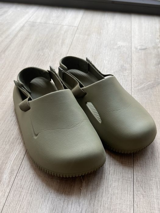Гумові тапки клоги nike calm mule