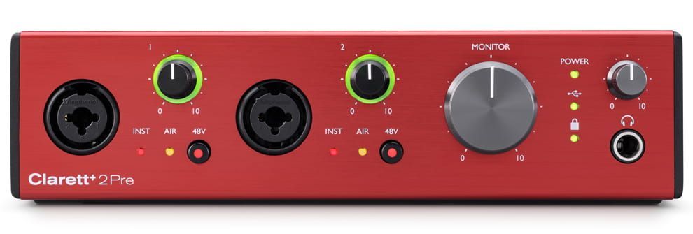 Focusrite Clarett+ 2Pre – interfejs audio