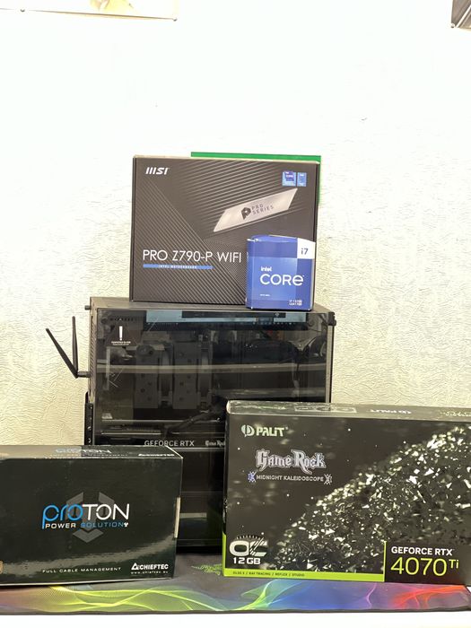 Игровой ПК i7-13700/RTX 4070ti GameRock + торг одесситам