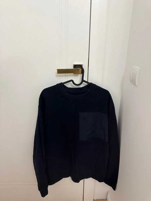Granatowa bluza męska Pull & Bear L