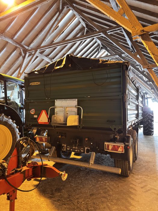 Przyczepa Zasław D-762 12 ton tandem