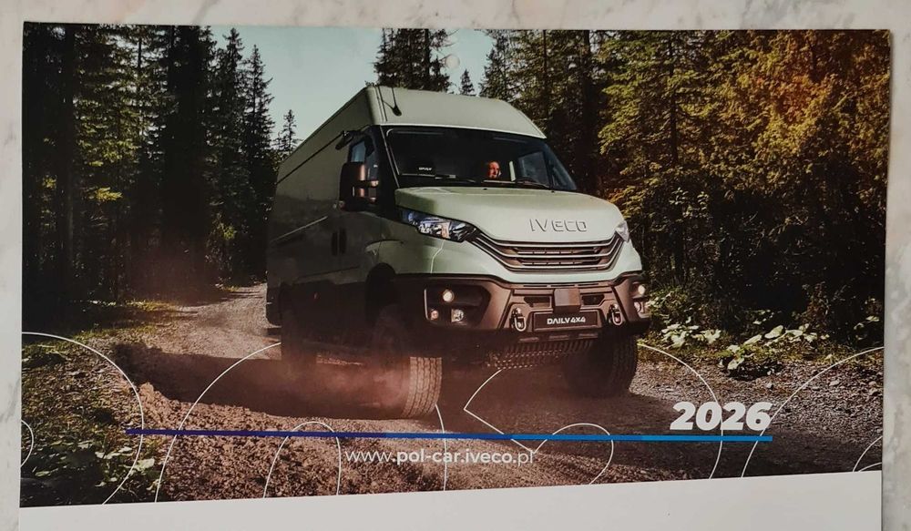 Kalendarz jednoczęściowy na 2026 r.