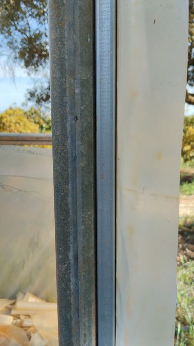Estufa metálica 660m2 galvanizado