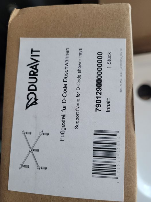 Brodzik 100x70 Duravit D-Code