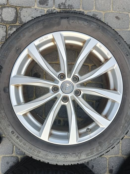 Felgi19 ETA-Beta 5x114,3 czujniki opona zima  7,5mm 2022r kpl