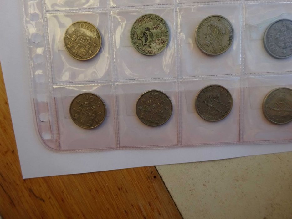 Numismatica -- Moedas Portuguesas