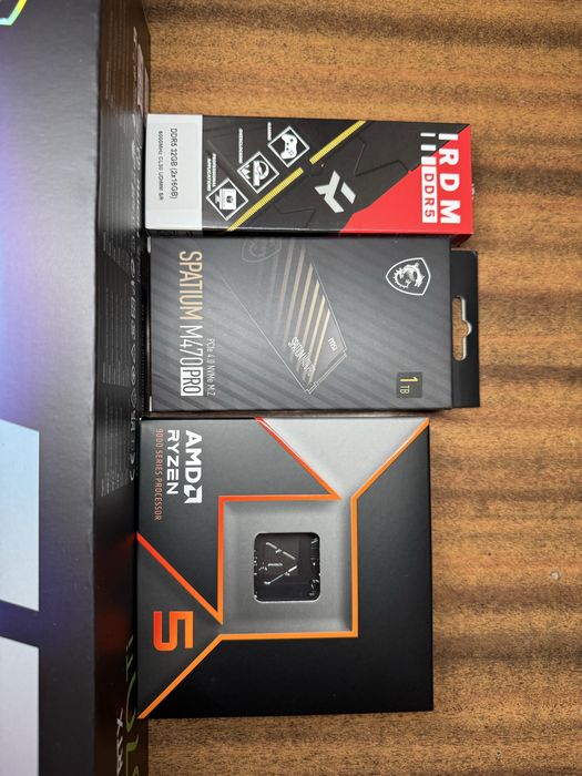 Komputer do gier RTX 5070 Ti / 32 GB RAM / Ryzen 9600X / Gwarancja