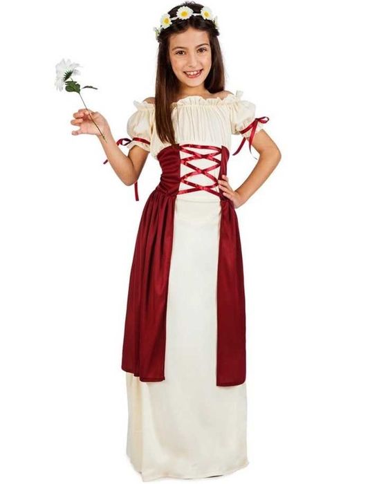 Fato medieval de menina 10-12A