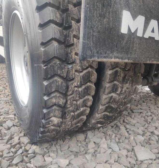 Самоскид Man 18.280 4x4 повний привід кран маніпулятор Palfinger 9501