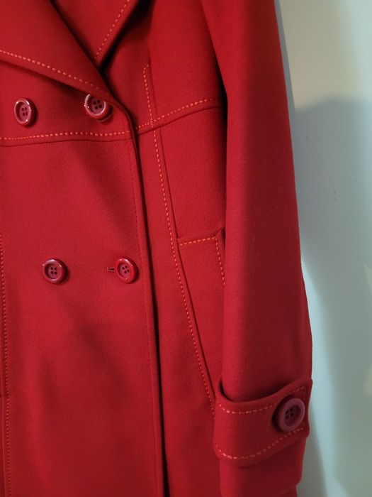 Płaszcz Czerwony roz 38