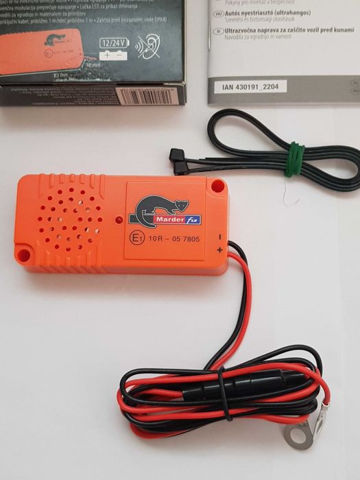 Odstraszacz kun gryzoni zwierząt MARDEX do auto 12v