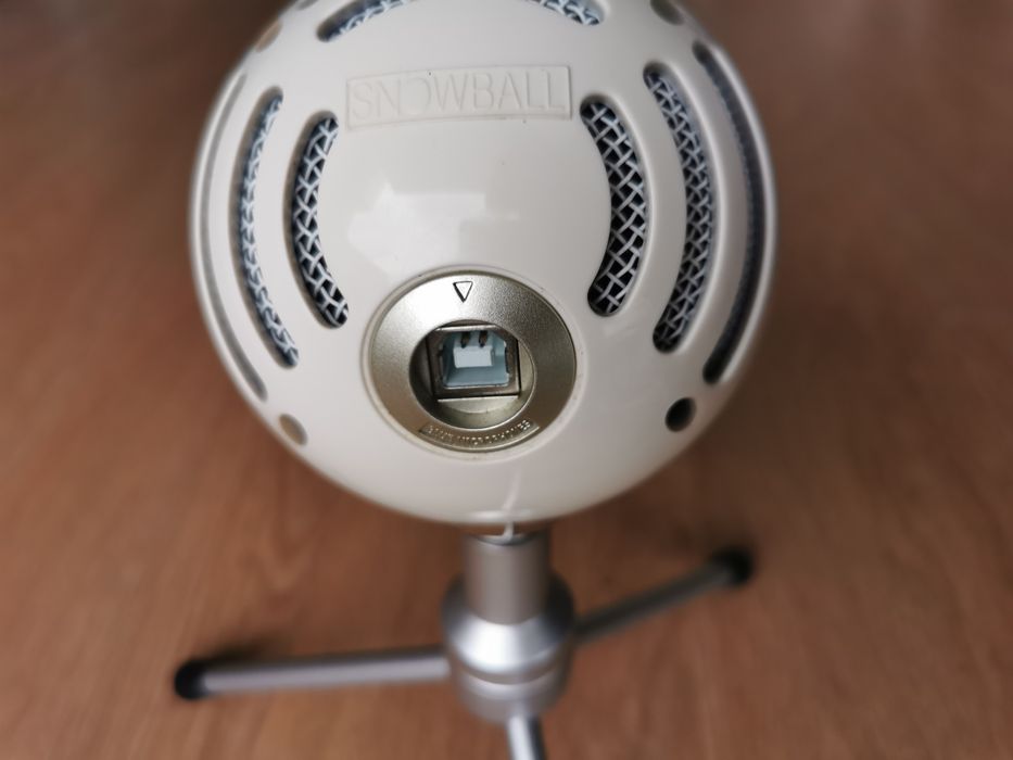 Microfone Blue Snowball iCE USB + Tripé Oficial (Como Novo)