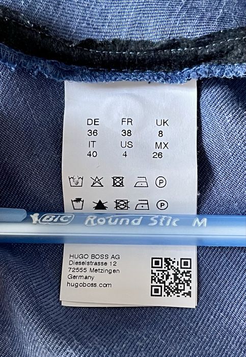 Плтаття Hugo Boss, льон, розмір S, оригінал