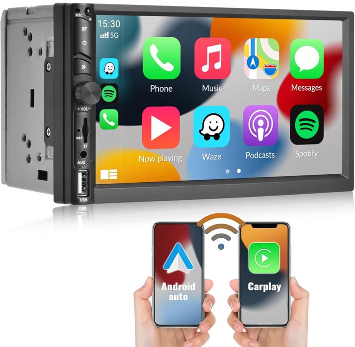 Auto radios carplay e android auto