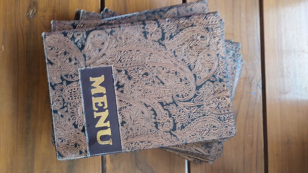 Menu de restaurante