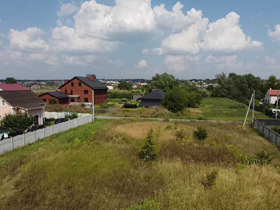 Білогородка ділянка 10сот вул.Шевченка під буд, електика по фасаду.