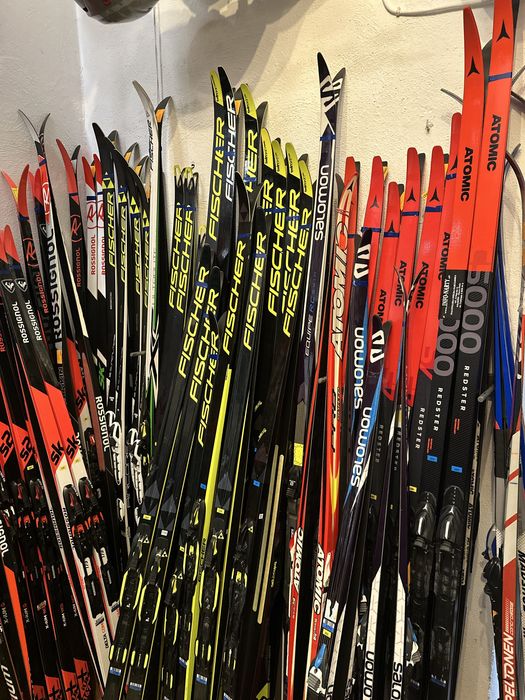 Narty biegowe pakiet Fischer Salomon Rossignol Atomic