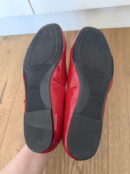 Балетки червоні Zara