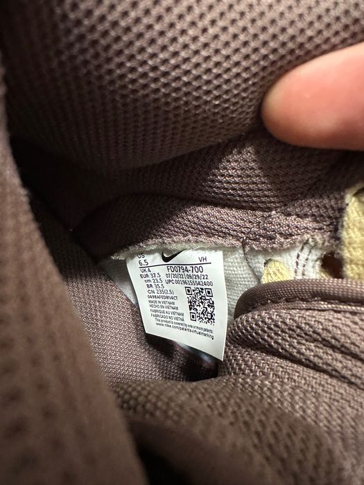 Nike Dunk High 1985 W Beige/Brown кросівки оригінал жіночі кроссовки