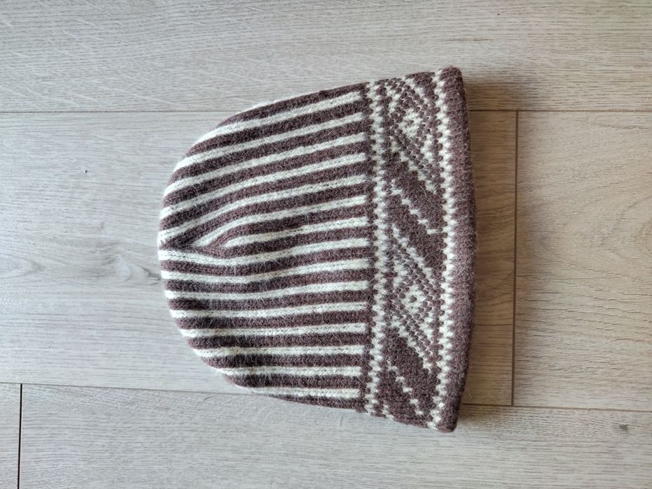 Czapka zimowa gruba - chyba angora