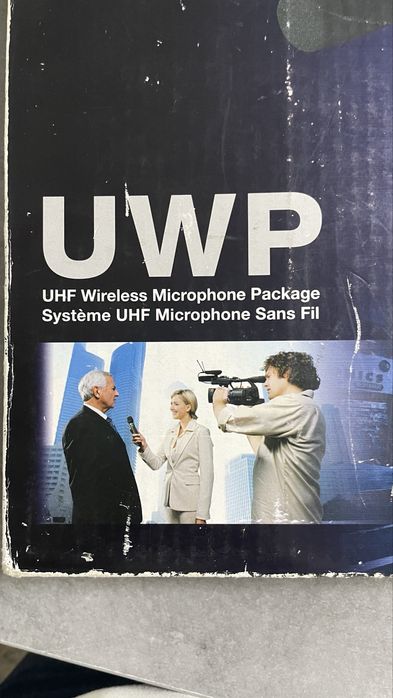 Micro sony uwp v2 kit microfone
