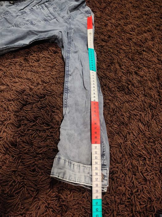 marynarka i spodnie (pod jeans) z efektem sprania