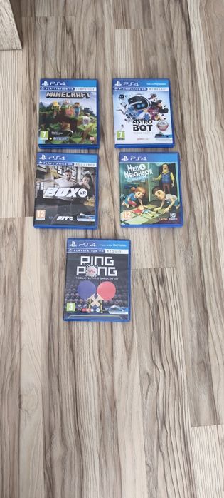 Konsola PS4 plus VR plus dodatki