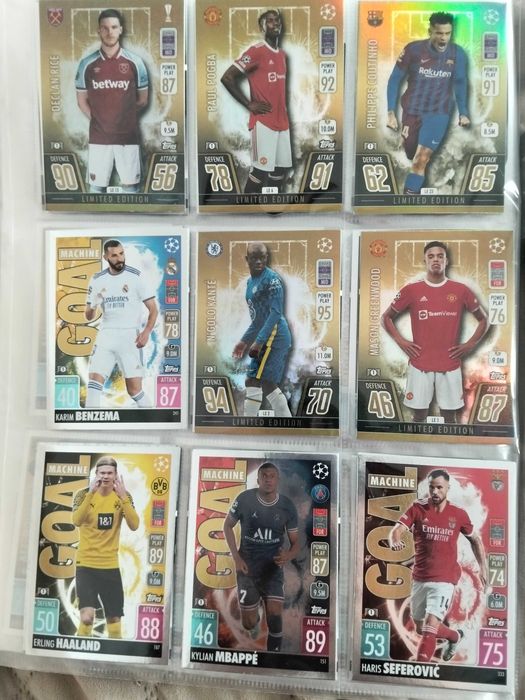 Cartas Match Attax 2021