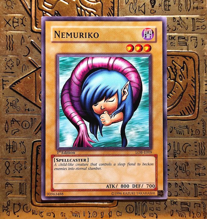 Nemuriko - LOB-E009 - 1st Edition Yugioh
