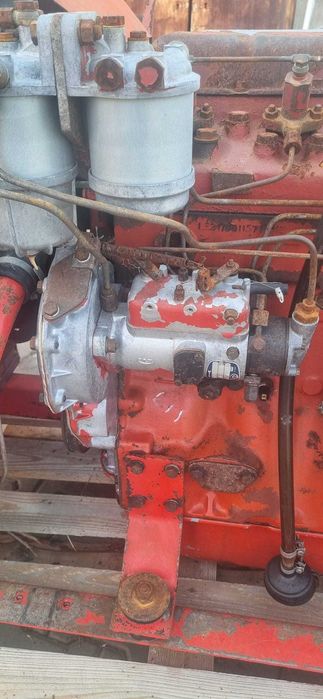 Kpl Silnik Perkins Ad 4.248 chłodnica, pompa hydrauliczna, przystawka