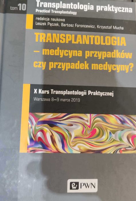 Książki licencjat magisterka pielęgniarstwo - transplantologia