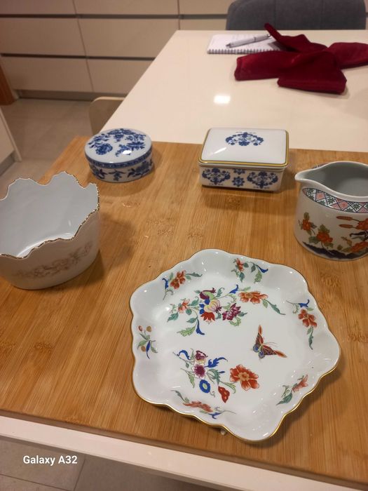 Peças de decoração da  Vista Alegre