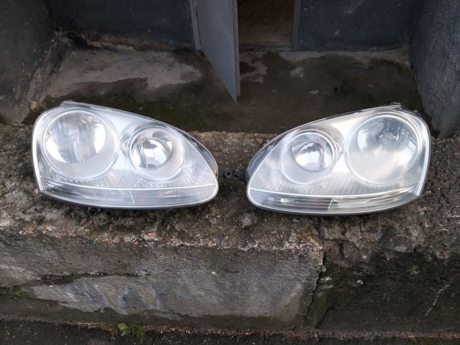 Golf V jetta фара лампа гольф 5