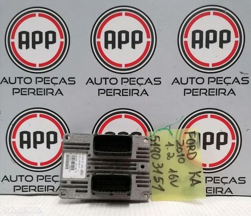 Centralina motor Ford Ká 1.2 16V, referência 51868986, 51903151 .