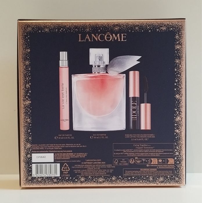 Lancome La Vie Est Belle woda perfumowana zestaw 50ml + 10ml + maskara