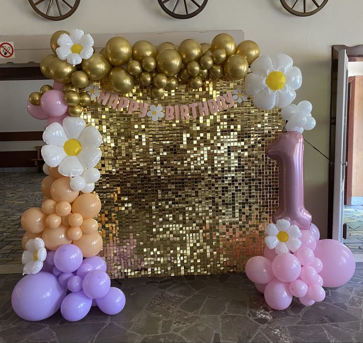 Ścianki balonowe oraz dekoracje z balonów