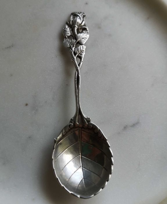 srebrna łyżeczka Niemcy vintage