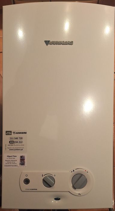 Esquentador Junkers Inteligente Gás Garrafa 11Litros