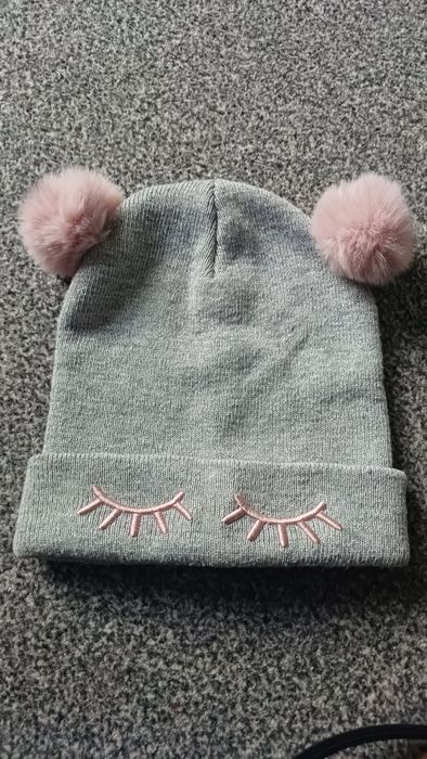 Czapka zimowa, dziewczęca