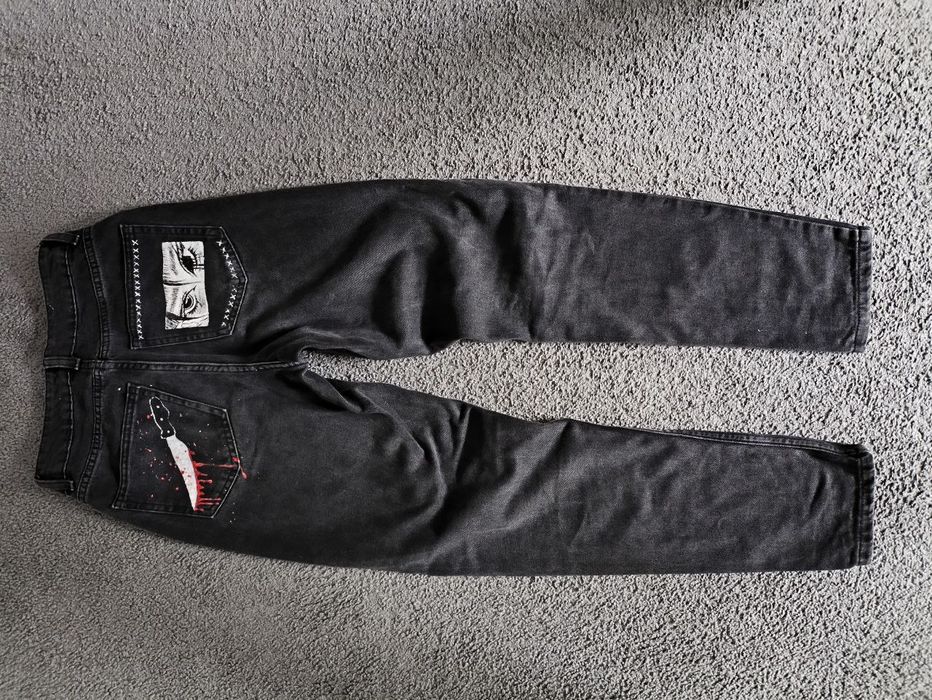 Круті джинси з малюнками EUR 32 Primark