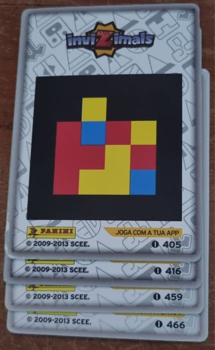 43 Cartas Invizimals Desafios Ocultos