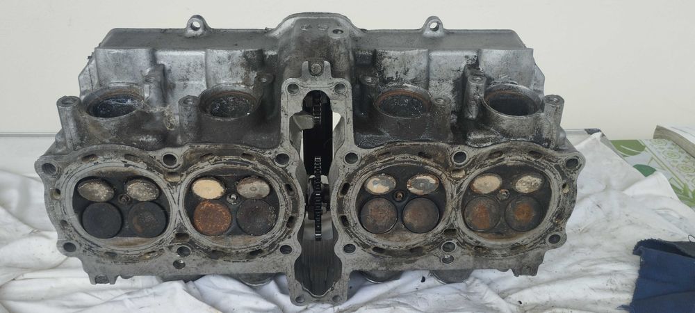 Cabeça motor Honda CBR 1000 F SC25 1990