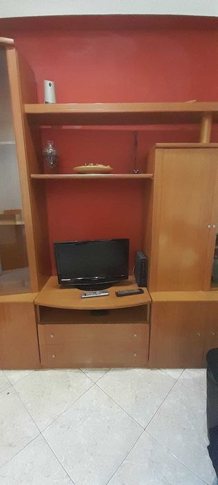 Módulo de móveis para sala com arrumação