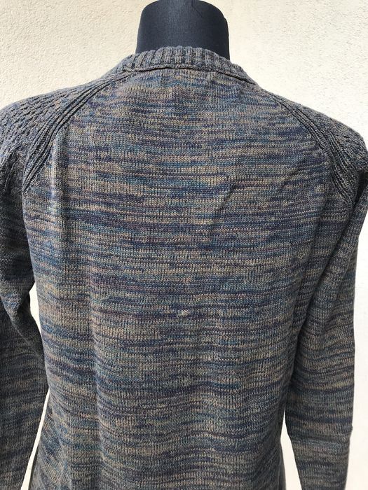 Sweter męski o ciekawym splocie