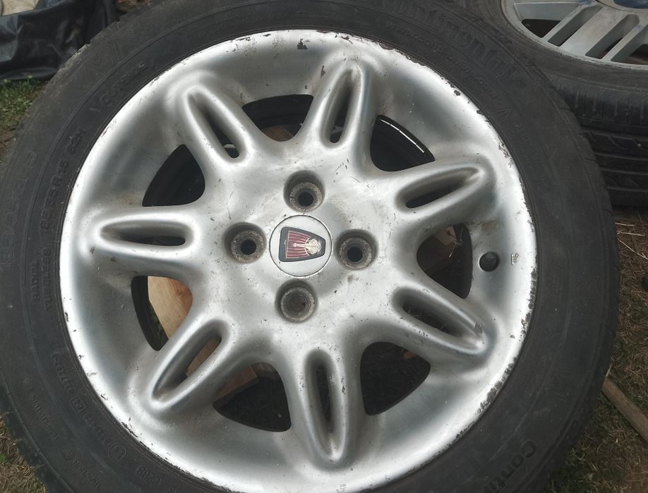 Alufelgi Rover 15” 4x100 + opony 185/55 R15”