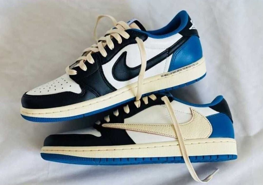 Jordan x Travis Scott x Fragment Air Jordan 1 low sneakers