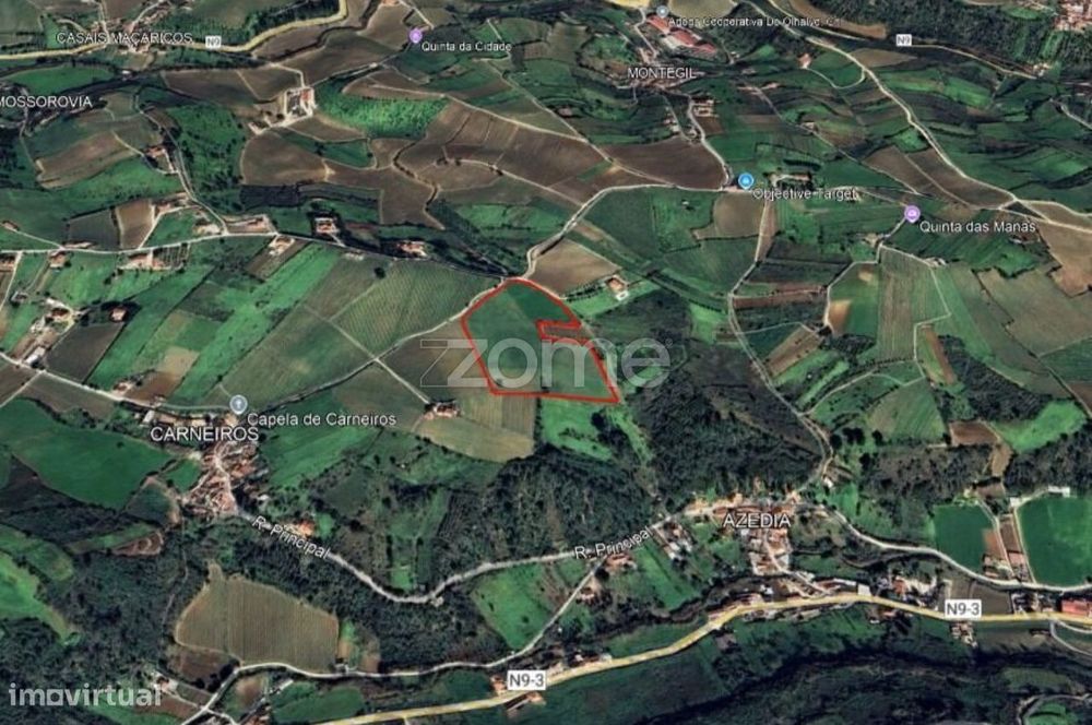 Terreno rústico em Lugar dos Carneiros, Ribafria, Alenquer
